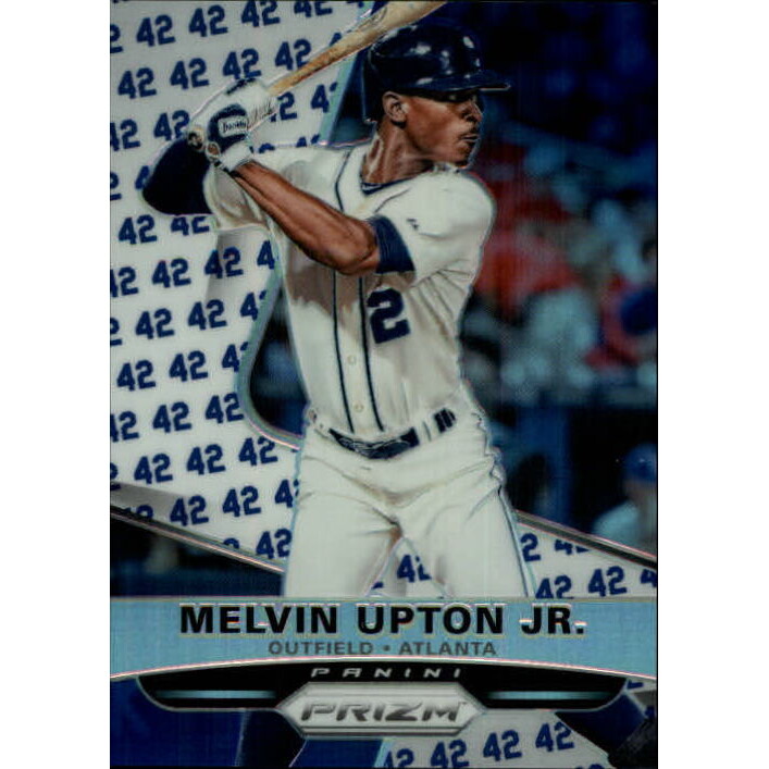 2015 Panini Prizm Prizms Jackie Robinson #30 Melvin Upton Jr.