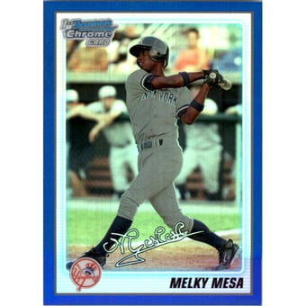 2010 Bowman Chrome Prospects Blue Refractors #BCP2 Melky Mesa