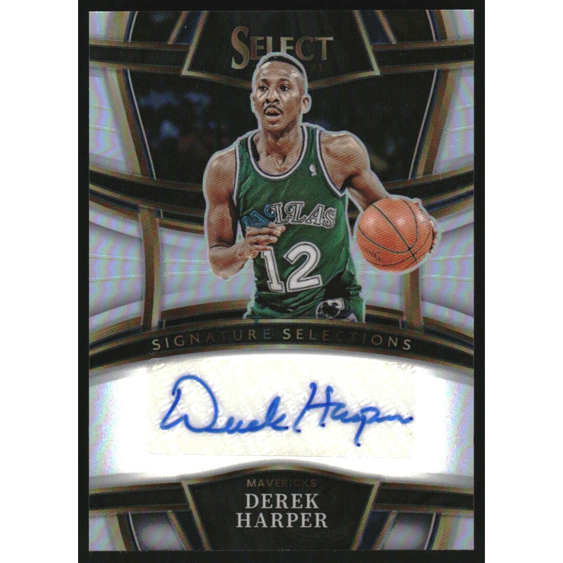 2022-23 Select Signature Selections Autographs #22 Derek Harper