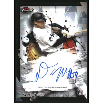 2024 Finest Autographs #FADMY Dane Myers
