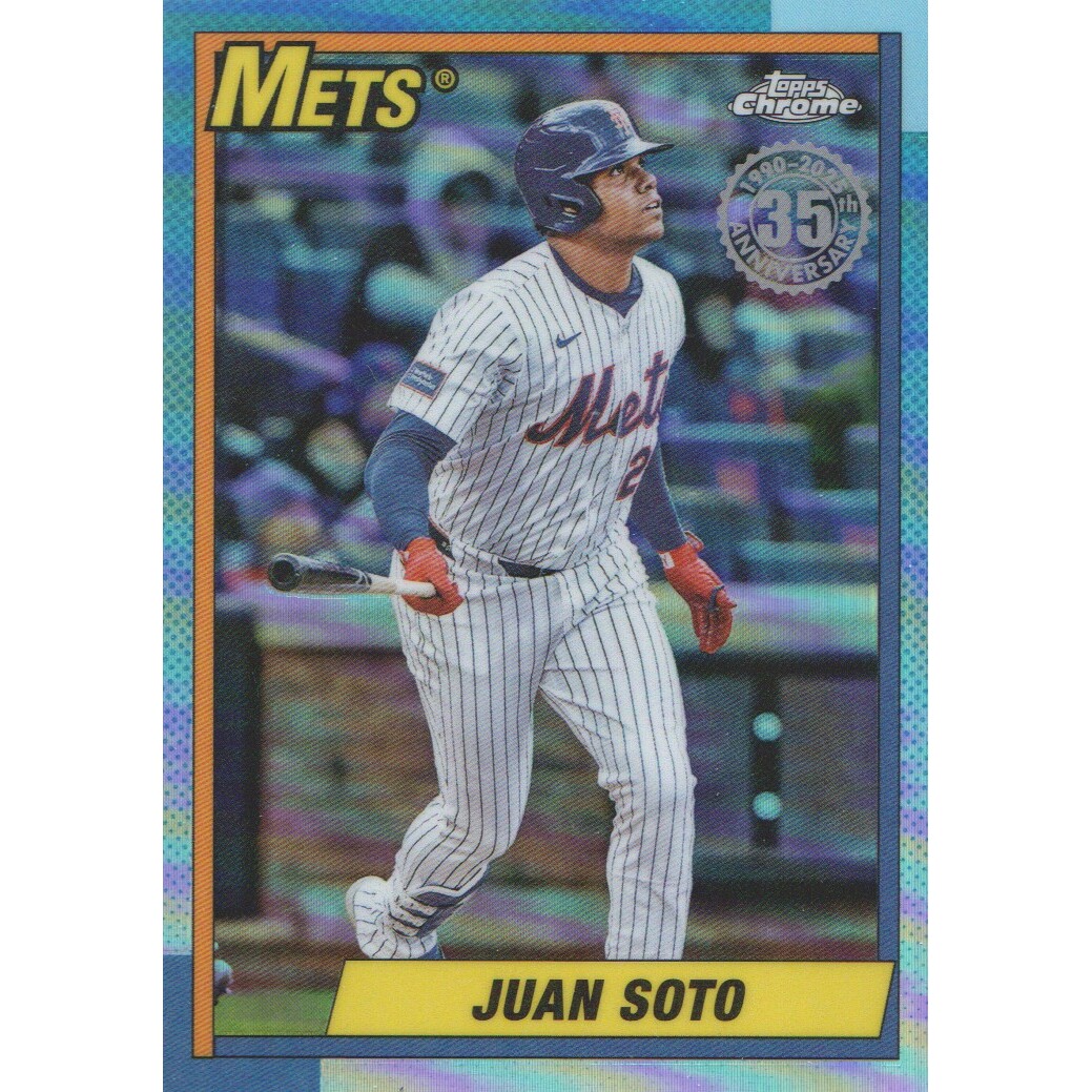 2025 Topps Chrome Update '90 Topps #90CU4 Juan Soto
