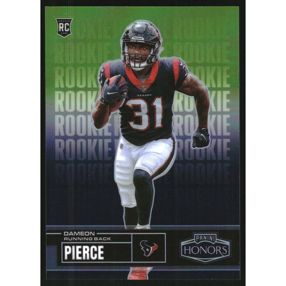 2022 Panini Honors '03 Honors Rookies Green #84 Dameon Pierce