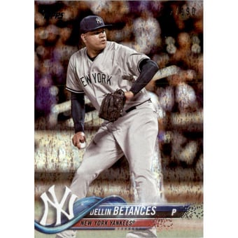 2018 Topps Factory Set Foilboard #80 Dellin Betances