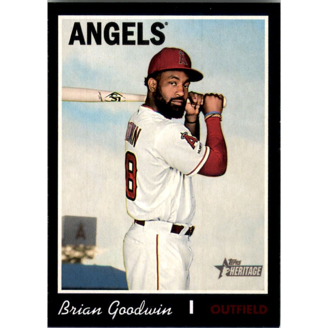 2019 Topps Heritage Black Border #550 Brian Goodwin