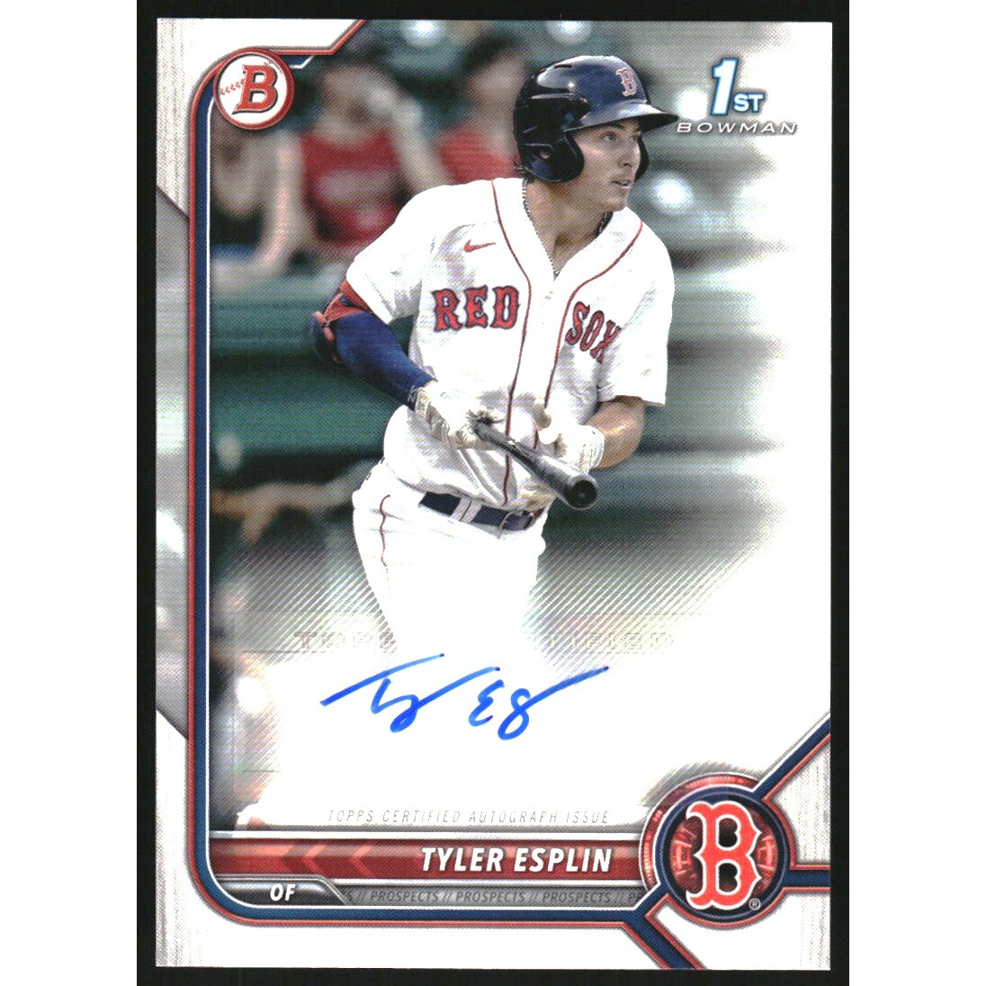 2022 Bowman Prospect Autographs #PPATE Tyler Esplin
