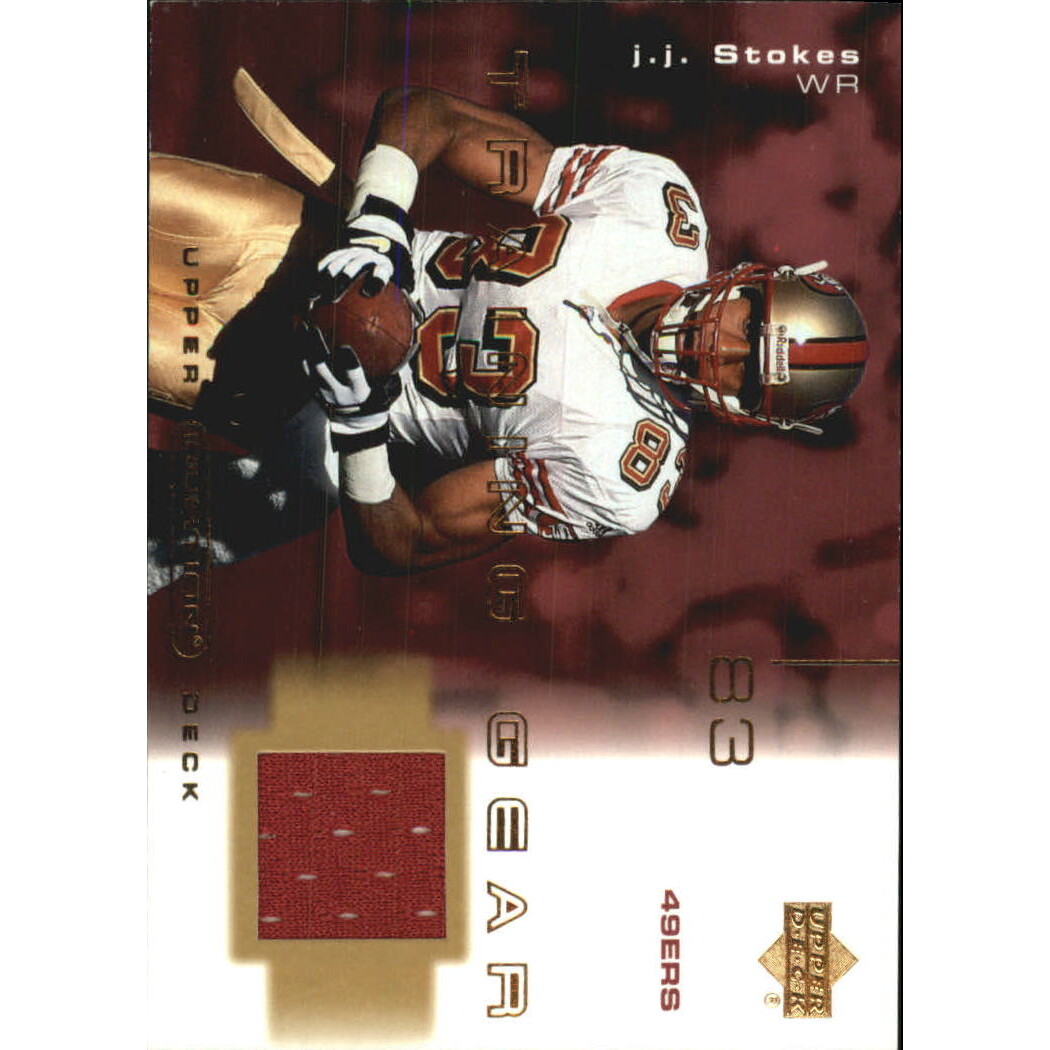 2001 Upper Deck Ovation Training Gear #TJJ J.J. Stokes