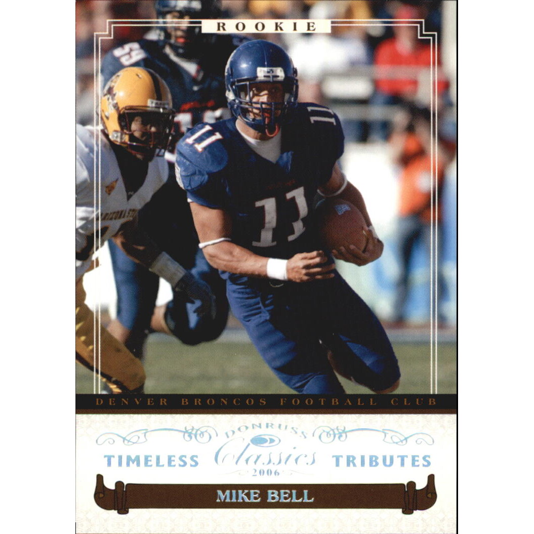 2006 Donruss Classics Timeless Tributes Silver #167 Mike Bell