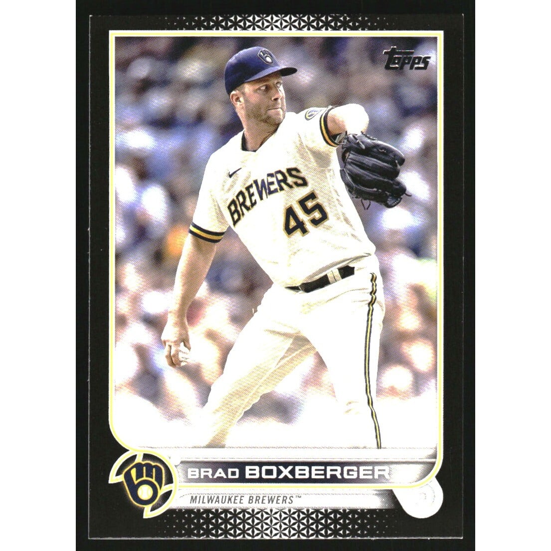 2022 Topps Update Black #US61 Brad Boxberger. rookie card picture