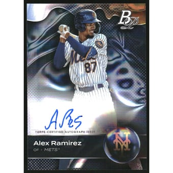 2023 Bowman Platinum Top Prospects Autographs #TOP18 Alex Ramirez