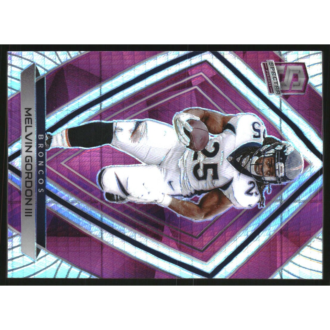 2020 Panini Spectra Neon Pink #16 Melvin Gordon III