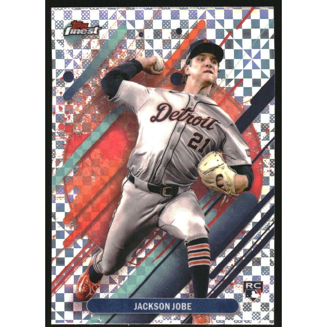 2025 Finest Checkerboard Refractors #251 Jackson Jobe