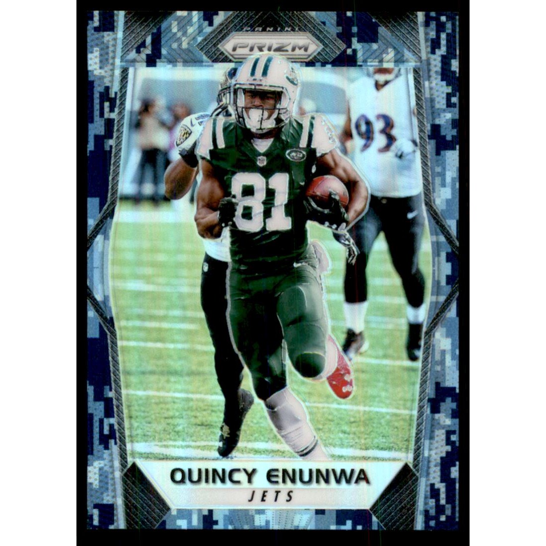 2017 Panini Prizm Prizms Camo #195 Quincy Enunwa. rookie card picture