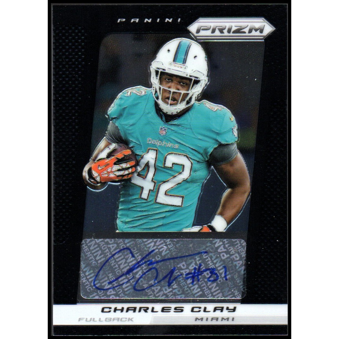 2013 Panini Prizm Autographs #114 Charles Clay