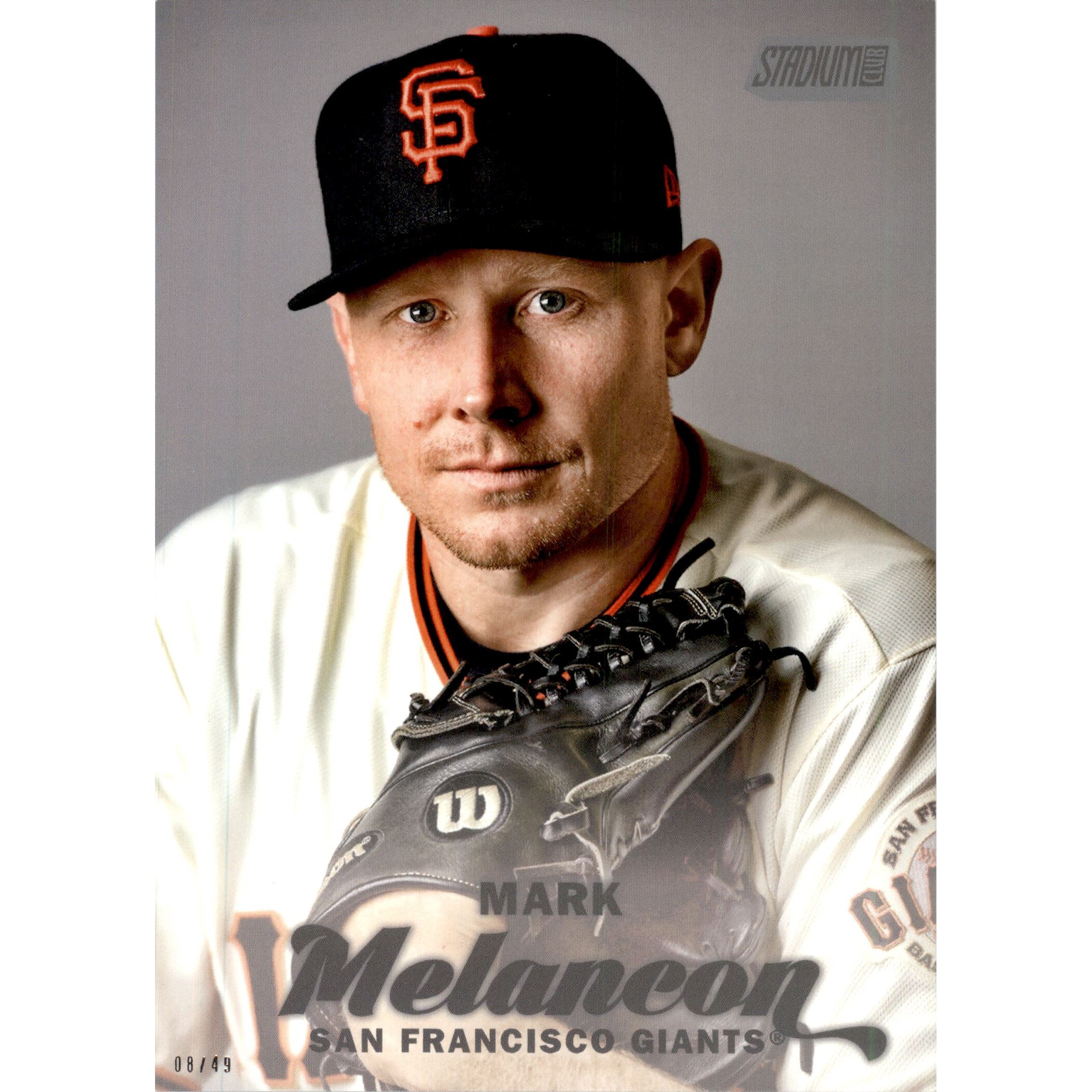 2017 Stadium Club 5x7 #25 Mark Melancon