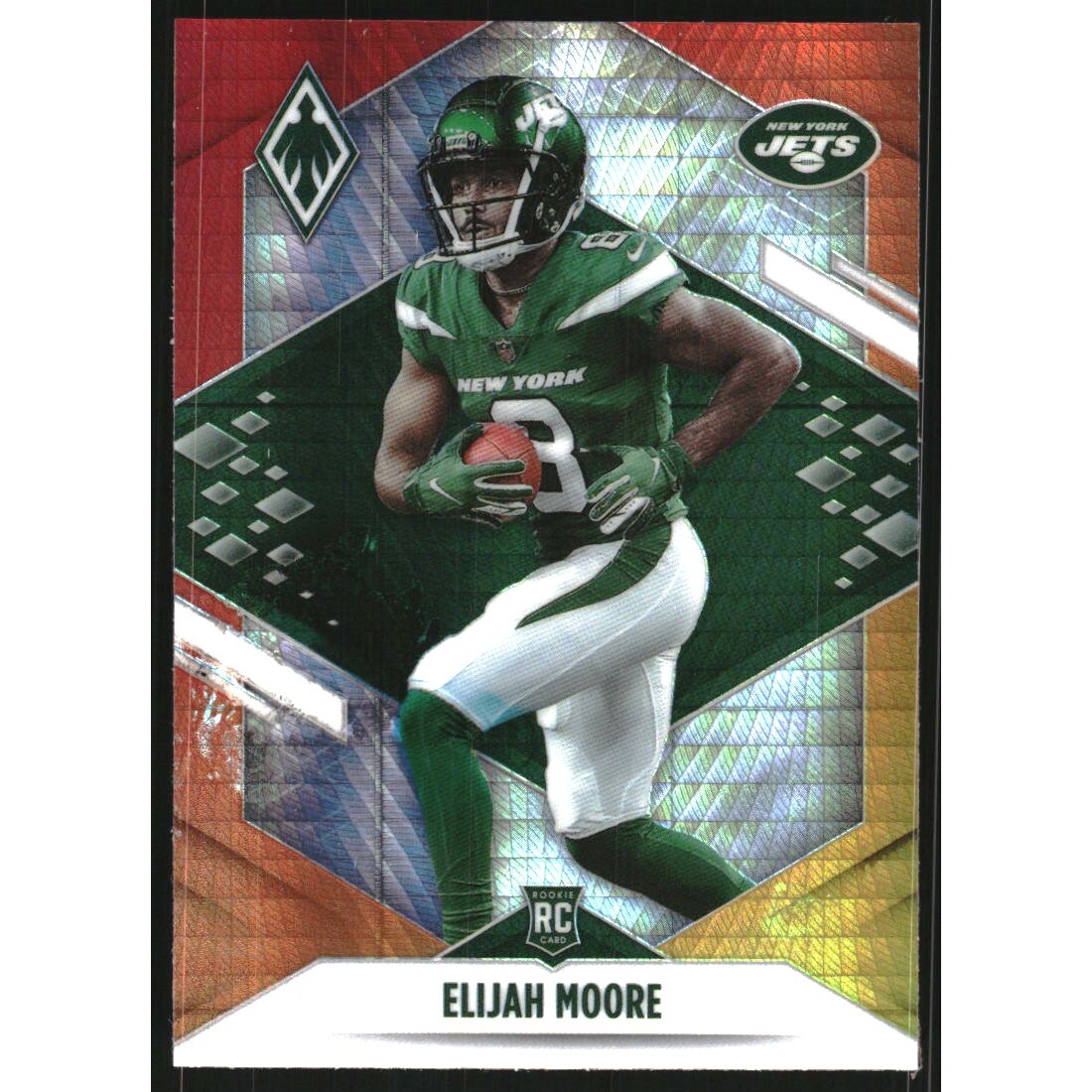 2021 Panini Phoenix Fire Burst #114 Elijah Moore