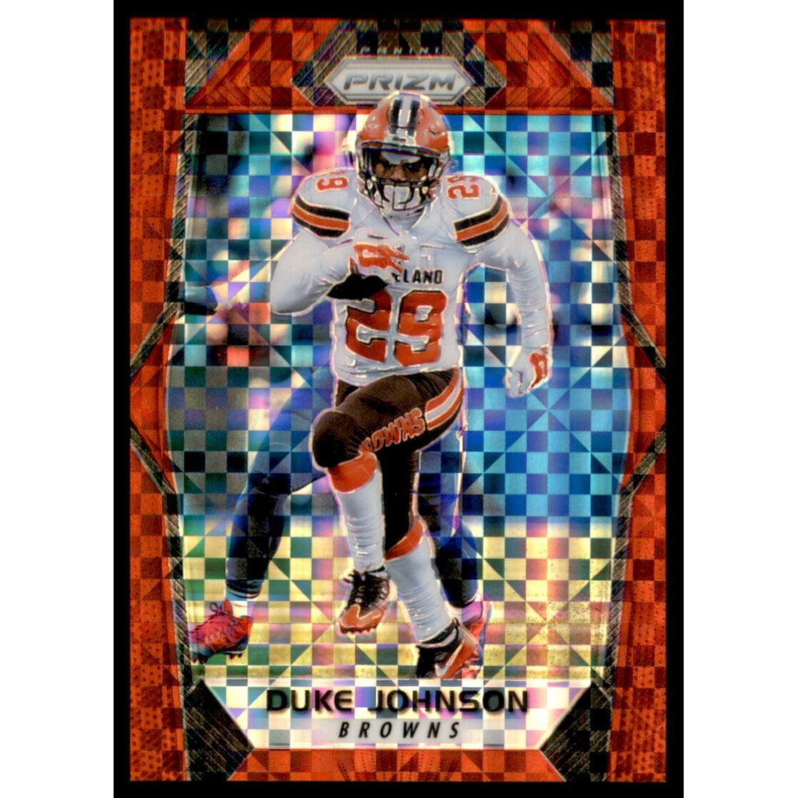 2017 Panini Prizm Prizms Red Power #13 Duke Johnson 2017 Panini Prizm Prizms Red Power #13 Duke Johnson