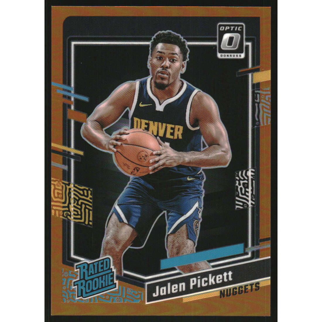 2023-24 Donruss Optic Orange #215 Jalen Pickett RR