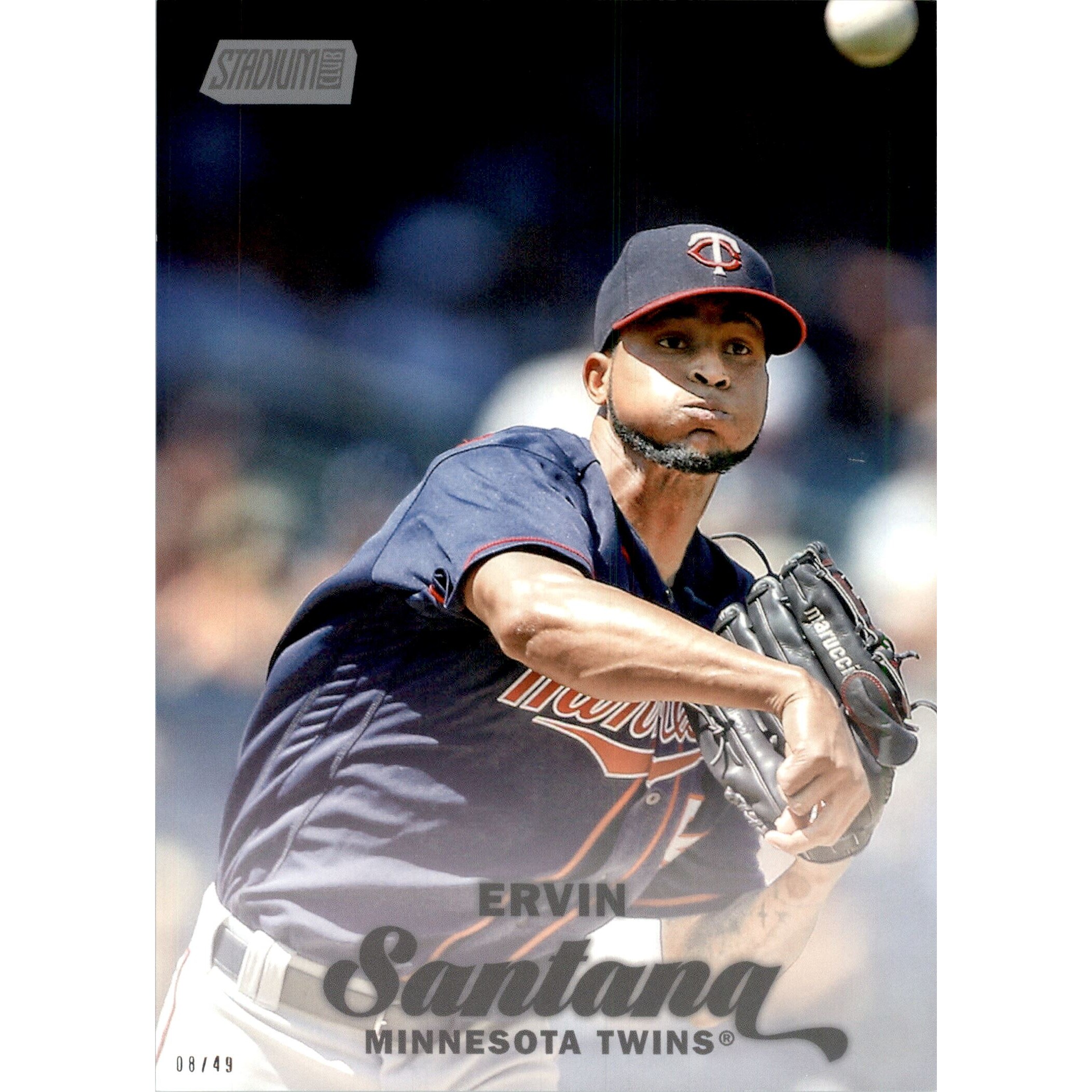 2017 Stadium Club 5x7 #237 Ervin Santana