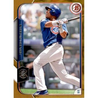 2015 Bowman Gold #61 Starlin Castro