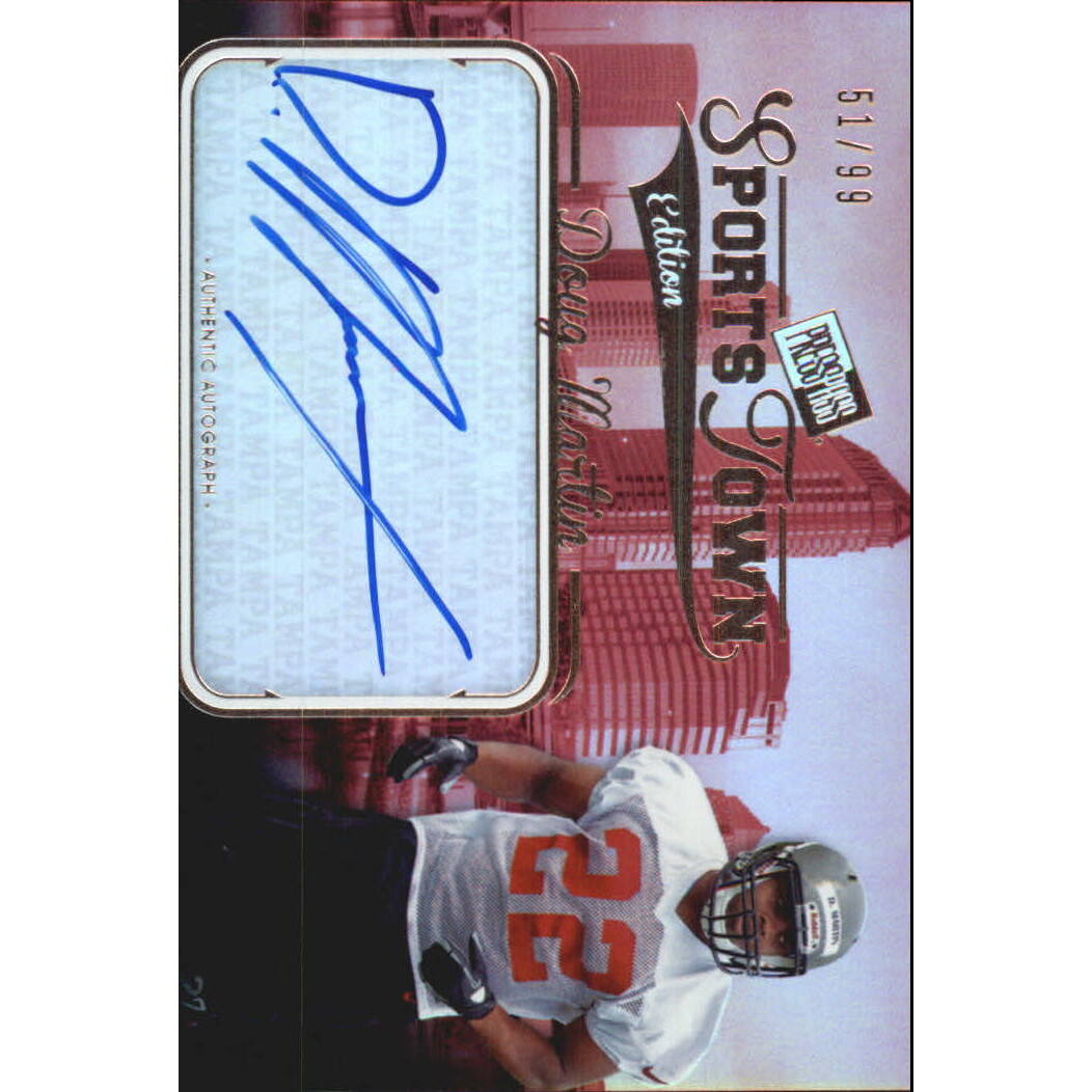 2012 Press Pass SportsTown Silver #STDM Doug Martin/49*