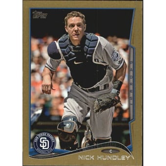 2014 Topps Mini Gold #37 Nick Hundley
