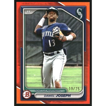 2024 Bowman Draft Orange #BD170 Dawel Joseph