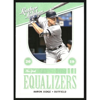 2019 Panini Leather and Lumber Equalizers #17 Aaron Judge