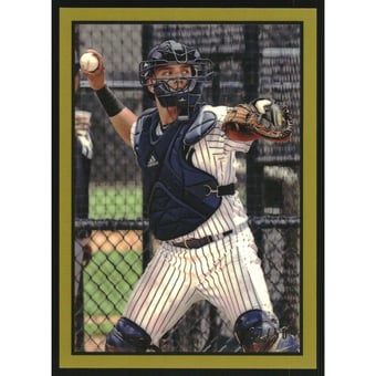 2019 Bowman Heritage Chrome Prospects Gold Refractors #53CP20 Anthony Seigler