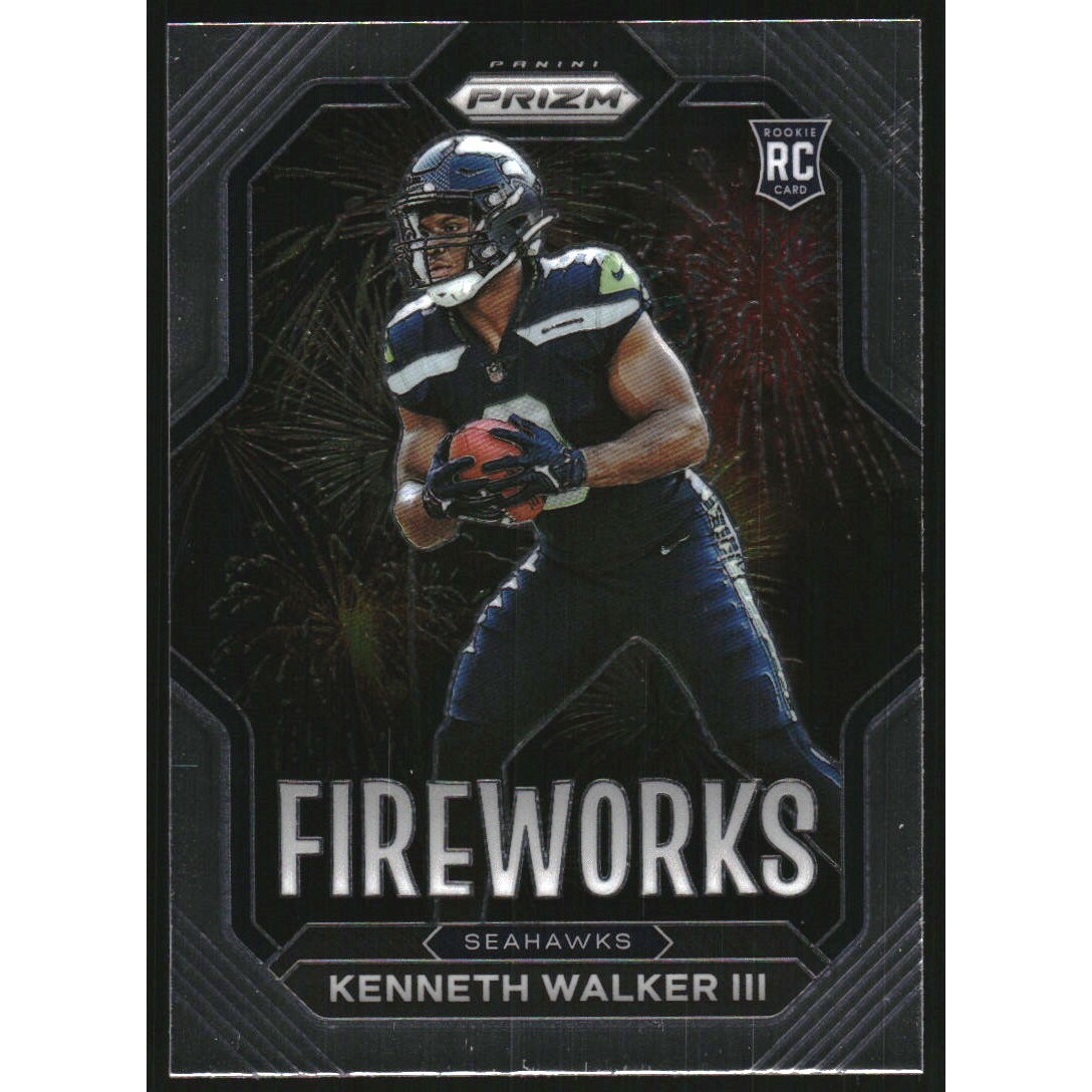 2022 Panini Prizm Fireworks #25 Kenneth Walker III