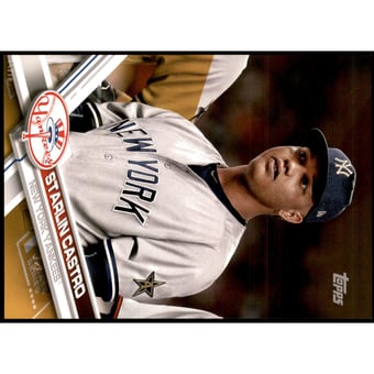 2017 Topps Update 5x7 Gold #US236 Starlin Castro