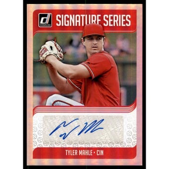2018 Donruss Signature Series #12 Tyler Mahle