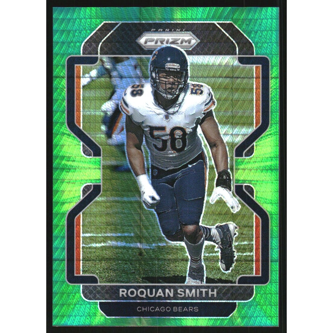 2021 Panini Prizm Prizms Hyper #164 Roquan Smith