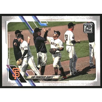 2021 Topps Platinum Anniversary #603 San Francisco Giants TC