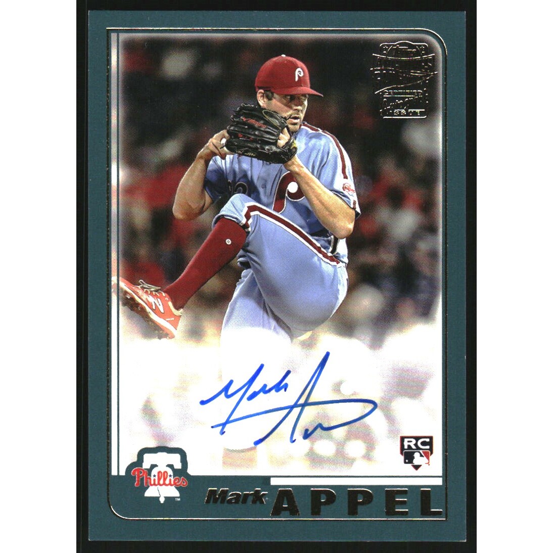 2023 Topps Archives '01 Fan Favorites Autographs #01FFMA Mark Appel. rookie card picture