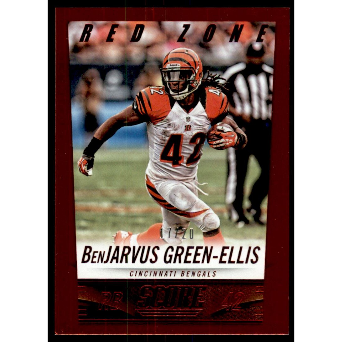 2014 Score Red Zone #48 BenJarvus Green-Ellis