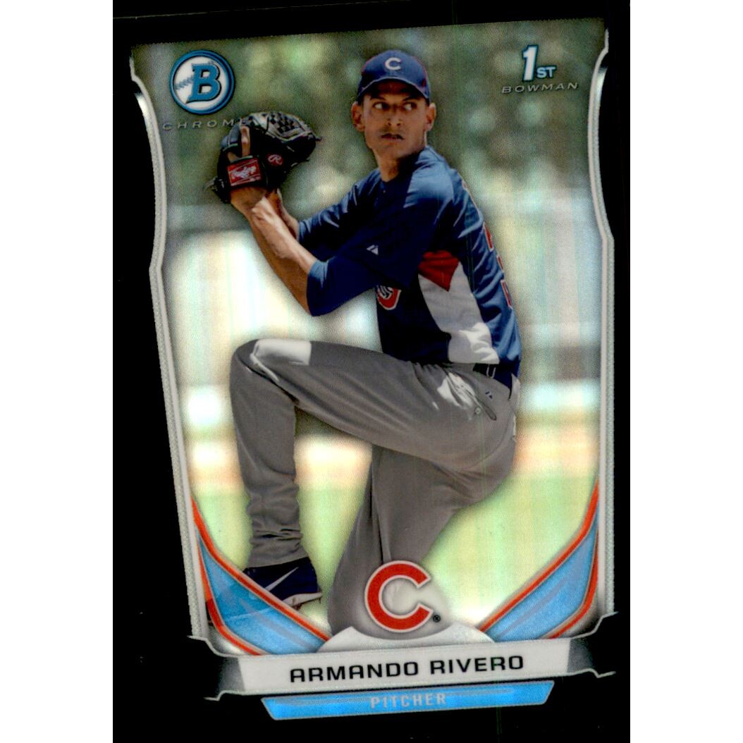 2014 Bowman Chrome Prospects Black Refractors #BCP13 Armando Rivero 2014 Bowman Chrome Prospects Black Refractors #BCP13 Armando Rivero