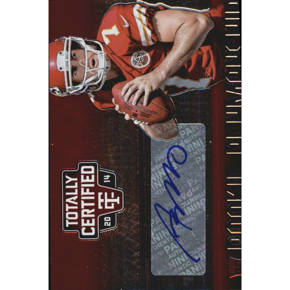 2014 Totally Certified Rookie Penmanship Red #RPAMU Aaron Murray