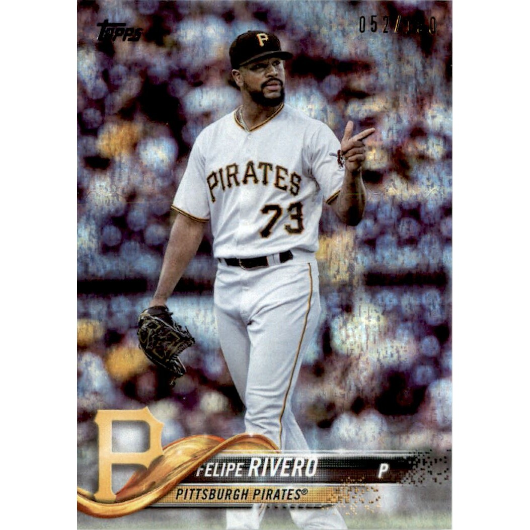 2018 Topps Factory Set Foilboard #293 Felipe Rivero. rookie card picture