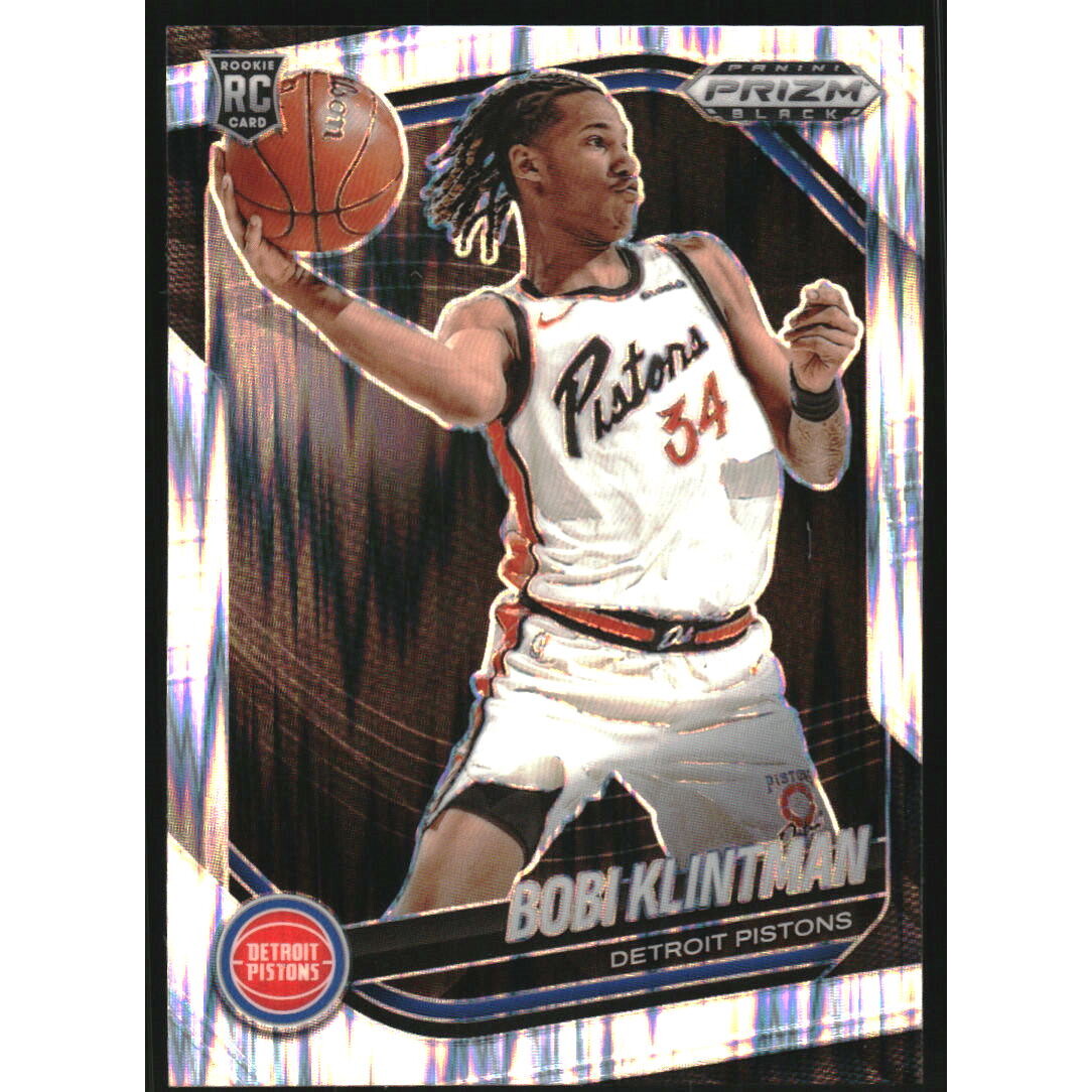 2024-25 Panini Prizm Black Prizms Skewed #234 Bobi Klintman