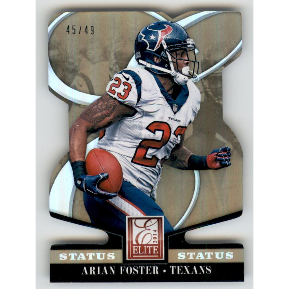 2014 Elite Status Gold #40 Arian Foster