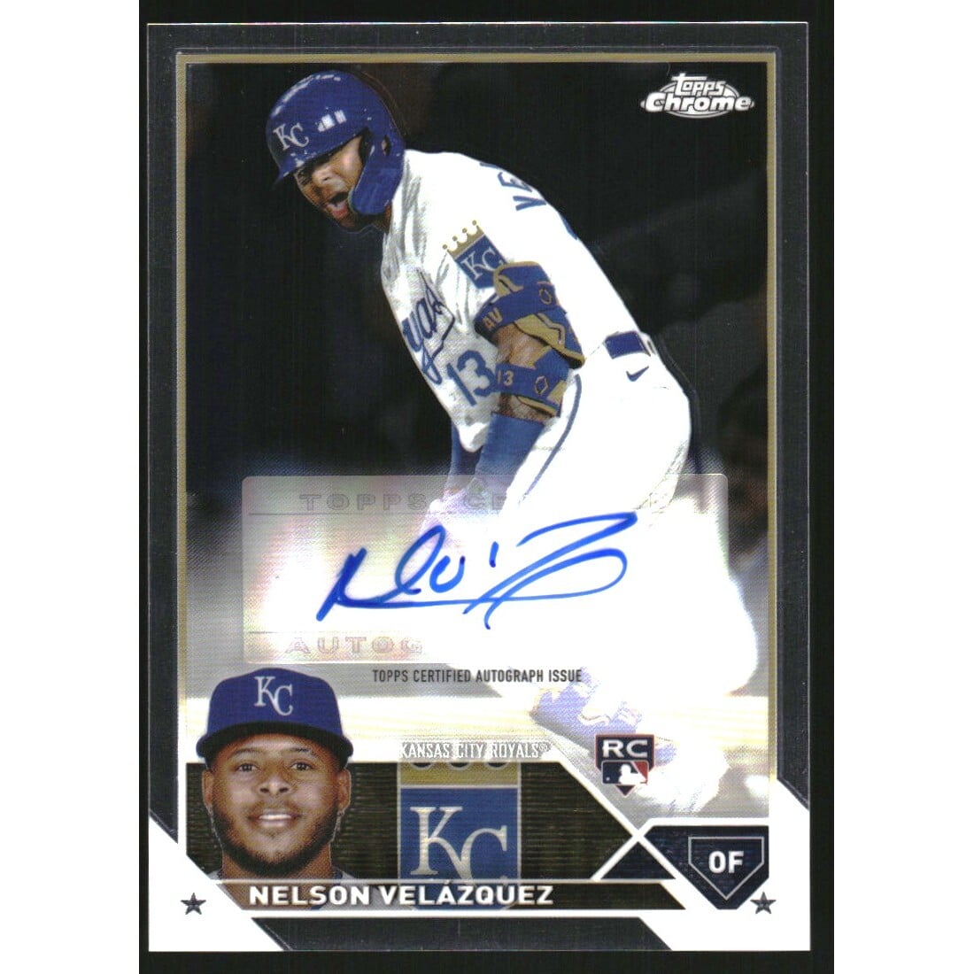 2023 Topps Chrome Update Autographs #ACNVE Nelson Velazquez