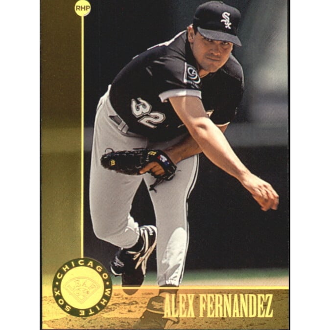 1996 Leaf Gold Press Proofs #39 Alex Fernandez