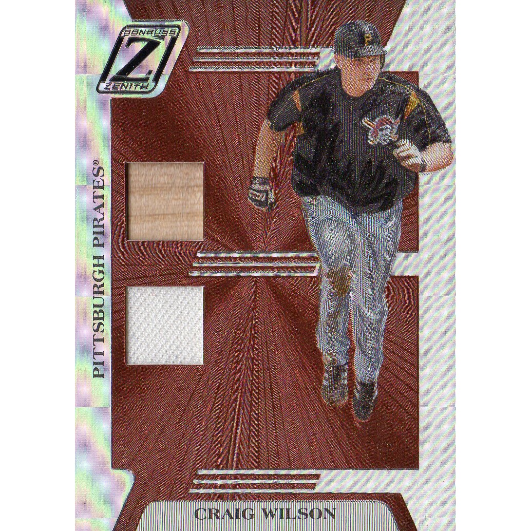 2005 Zenith Z-Combos #7 Craig Wilson Bat-Jsy/150