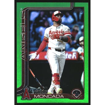 2025 Topps Update Green Rainbow Foil #US24 Yoan Moncada