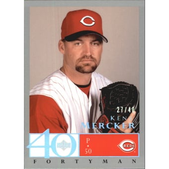 2003 Upper Deck 40-Man Rainbow #725 Kent Mercker