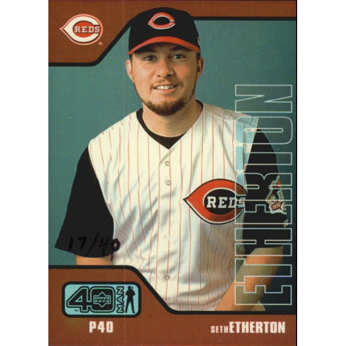 2002 Upper Deck 40-Man Electric Rainbow #973 Seth Etherton