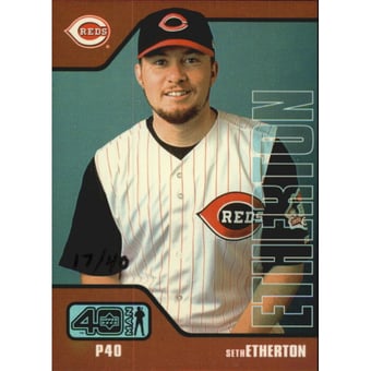 2002 Upper Deck 40-Man Electric Rainbow #973 Seth Etherton