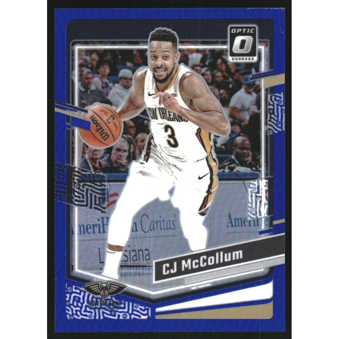 2023-24 Donruss Optic Blue #105 CJ McCollum