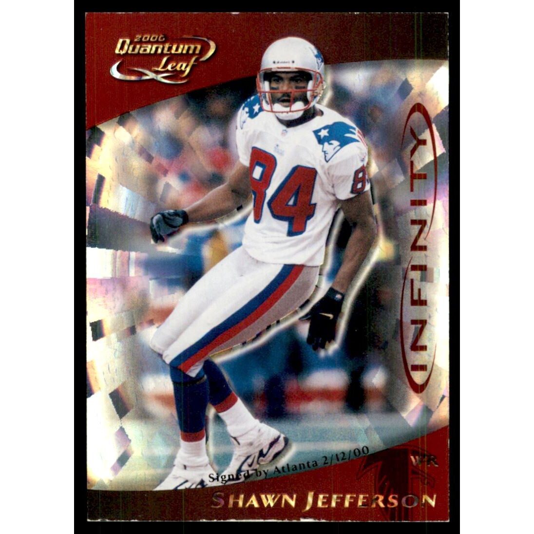 2000 Quantum Leaf Infinity Red #179 Shawn Jefferson