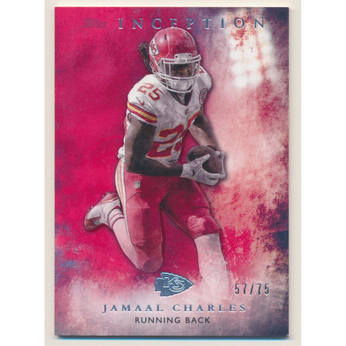 2015 Topps Inception Red #80 Jamaal Charles